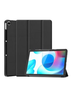 Buy Hard Shell Smart Cover Protective Slim Case for Realme Pad 10.4 Inch Black in Saudi Arabia