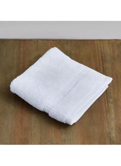 Buy Face Towel - White - 100% Cotton in UAE