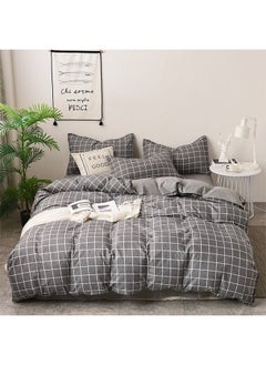 Buy Duvet Cover Set of 4 Bedding Set,4-Piece Gorgeous Geometric Design in Saudi Arabia