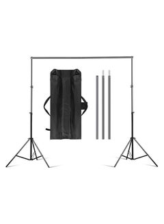 Buy Coolbaby Background Stand Backdrop Support System Kit 200cmx200 cm With Portable Carrying Bag For Video Portrait And Product Photography in UAE