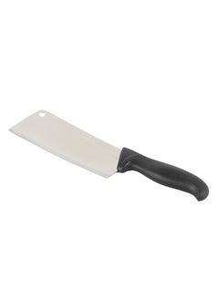 Buy Stainless steel cleaver knife - black 31 cm in Saudi Arabia