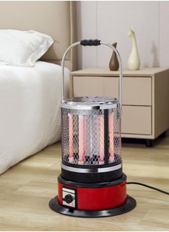 Buy 2200 watt electric heater and heater, consisting of 6 candles with a temperature control knob in Saudi Arabia