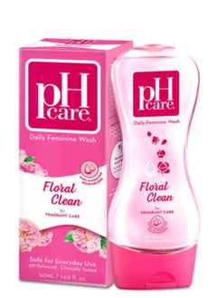 Buy PH Care Feminine Wash FLORAL CLEAN 50 ML in UAE