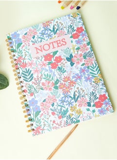 Buy A4 Floral Notebook in UAE