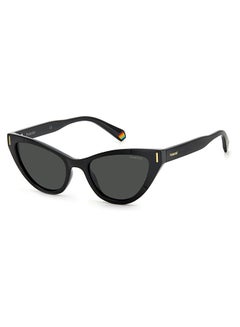 Buy Women's UV Protection Cat Eye Sunglasses - Pld 6174/S Black 52 - Lens Size 52 Mm in Saudi Arabia