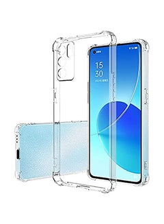 Buy Case for Oppo Reno 6 5G Case Cover Back Air Cushion Soft Silicone Shockproof Anti-Scratch Protective Bumper Shell Corner for OPPO Reno6 5G in UAE
