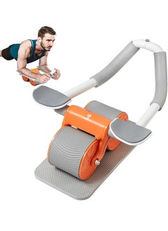 اشتري New Ab Abdominal Exercise Roller with Elbow Support, Automatic Rebound Ab Workout Equipment في السعودية