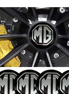 اشتري Car tire cover for MG, four pieces, black في مصر