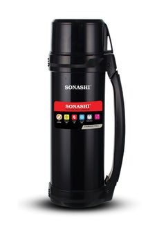 اشتري Hot And Cold 1.8 L Vacuum Flask SVF-1800 Black في الامارات