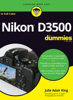 اشتري Nikon D3500 For Dummies في الامارات