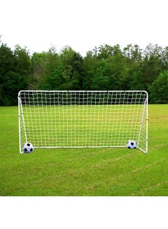 Buy Heavy Duty Steel Frame Soccer Goal for Backyard  with Net and Carry Bag Adult Portable in UAE