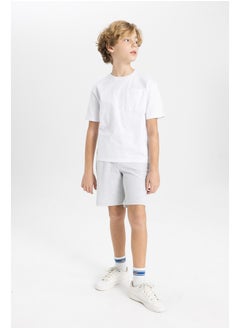 Buy Boy Regular Fit Knitted Shorts in Egypt