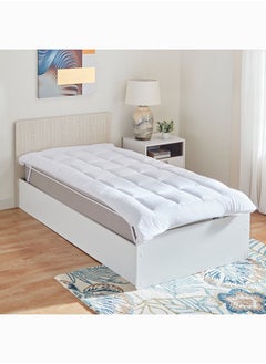 Buy Nova Microfibre Single Mattress Topper 200 x 4 x 90 cm in UAE