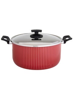 Buy Newflon Cooking Pot With Steel Lid Size 30 cm in Saudi Arabia