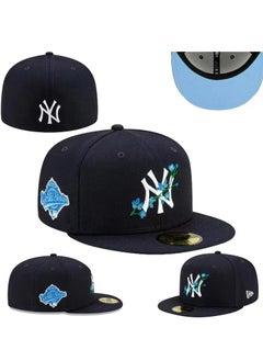 Buy Hip Hop Fashion Baseball League Adjustable Flat Tongue Baseball Hat in UAE