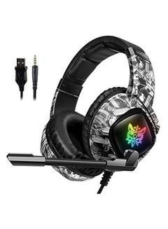 Buy K19 Gaming Wired Headset With Microphone For PS4 PS5 ZOne X Series Switch PC in Saudi Arabia