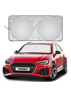 Buy Car Windshield Sun Shade for Front Window Car Windshield Auto Sun Protector for UV Ray Sun Blocker Keep SIZE 150x70cm in UAE