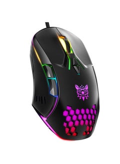 اشتري ONIKUMA CW902 RGB Lighting Wired Mouse(Black) في السعودية