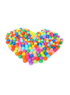 Buy 300pcs Children Play Pool Soft Plastic Balls Kids Toys Ball Pit Sea Colorful Ocean Ball For Slide Swimming Pool Playground in UAE