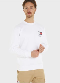 Buy Monogram Crew Neck Sweatshirt in Saudi Arabia