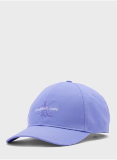 Buy Monogram Detailed Curved Peak Cap in Saudi Arabia