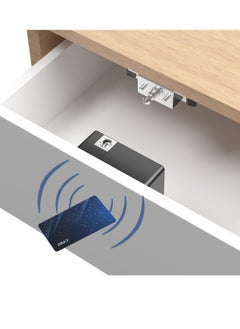 Buy Electronic Cabinet Lock Kid Hidden Drawer Locks for Children Hidden DIY Cabinet Lock with Slide Latch Lock for Double Door Cabinet Drawer Wooden Cupboard in Saudi Arabia