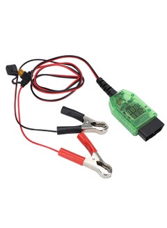 Buy Automotive Battery Tester Dual Digital Voltage Current OBD Connector LED Indicator High Insulation ECU Data Protection Replace Car Battery (12V) in UAE