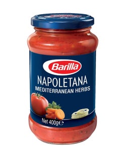 Buy Barilla Napoletant Pasta and Pizza Sauce with Mediterranean Herbs , 400g in Egypt