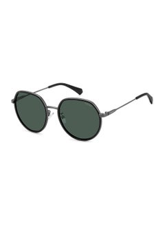 Buy Unisex Polarized Oval Sunglasses - Pld 4160/G/S/X Grey Millimeter - Lens Size: 55 Mm in UAE