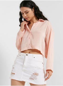 Buy Knot Detail Shirt in Saudi Arabia