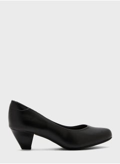 Buy Sylvie Pointed Toe Low-Heel Pumps in UAE