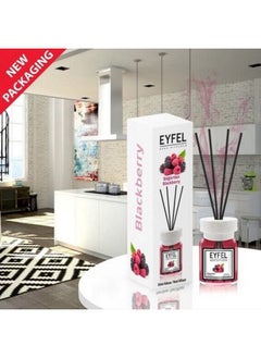 Buy Eyfel Reed Diffuser Blackberry Room Air Freshener 120ml in UAE