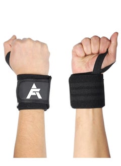 Buy Athletics Wrist Wraps Weightlifting - Best Support for Gym & Crossfit - Brace Your Wrists to Push Heavier in Saudi Arabia