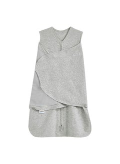 Buy Sleepsack Swaddle 1.5 Tog  Cotton Heather Grey 0-3M (Package May Vary) in UAE