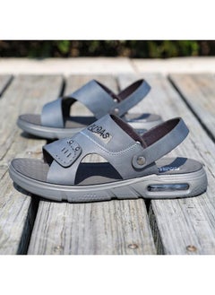 Buy Men's Sandals New Casual Shoes Breathable Slippers Outdoor Wear Summer Soft Bottom Non-slip Lightweight Outdoor Beach Shoes Men in Saudi Arabia