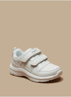 اشتري Textured Sneakers with Hook and Loop Closure في الامارات