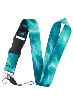 Buy Starry Sky Lanyard Strap with Detachable Buckle, Neck Lanyard Keychain Lanyard, Neck Strap Keys Lanyards, Cell Phones Lanyard Accessories in Saudi Arabia