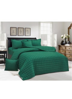 اشتري Two-piece comforter set, compressed bedspread, consisting of 6 pieces, polyester comforter, size 230 x 250 cm في السعودية