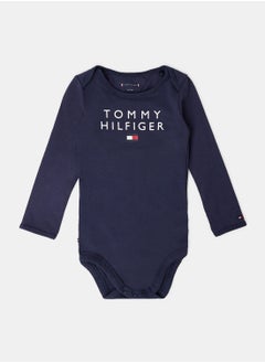 Buy Baby Logo Print Bodysuit in UAE