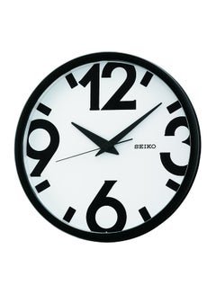 Buy QXA476A Analog Wall Clock - White/Black Dial in Egypt