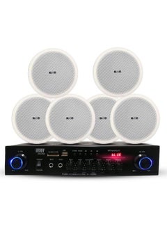 Buy Sound System 6 Sound System Ceiling Speakers 6W Speaker 60W Intersound in Egypt