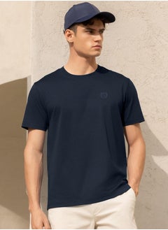 Buy Men's Liquid Touch Tee  - Navy Blue in Saudi Arabia