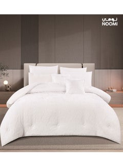 Buy 8-PIECE Rosie Comforter Set Microfiber King Size 240x260 cm in Saudi Arabia