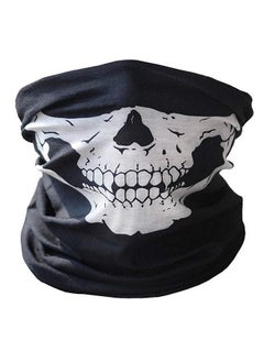 اشتري Skull Pattern Multi-Function Mask, Riding Windproof Mask, Warm Neck, Headwear Scarf for Outdoor, Resist Sun, Wind, Dust في الامارات