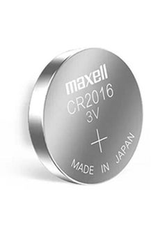 Buy Maxell CR2016 Coin Type 3V Lithium Battery Pack of 1 in Saudi Arabia