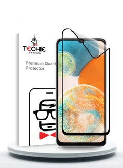 Buy Techie 9D Ceramic  Screen Protector Film for Samsung Galaxy A23 –  Anti Shock 0.26mm Thickness Bubble – Free Installation in Saudi Arabia