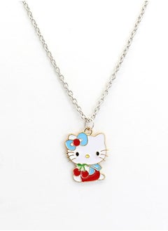 Buy Hello Kitty Girl Lovely Necklace Red/Blue in Saudi Arabia