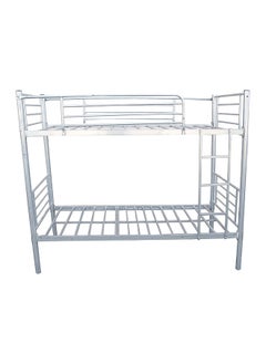 اشتري Bunk Bed Metal Strong Frame Safety Rails, Built-In Ladder في الامارات