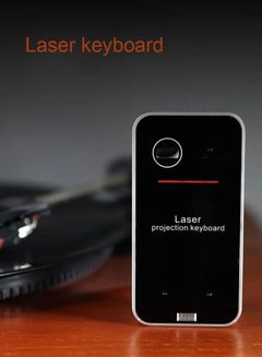 اشتري Laser Projection Virtual Keyboard Mobile Phone Bluetooth Wireless Screen Projection Touch Infrared Keyboard في السعودية