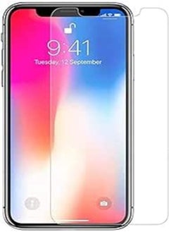 Buy 5D Curved Full Coverage Tempered Glass Screen Protector for iPhone X SAPU in Egypt